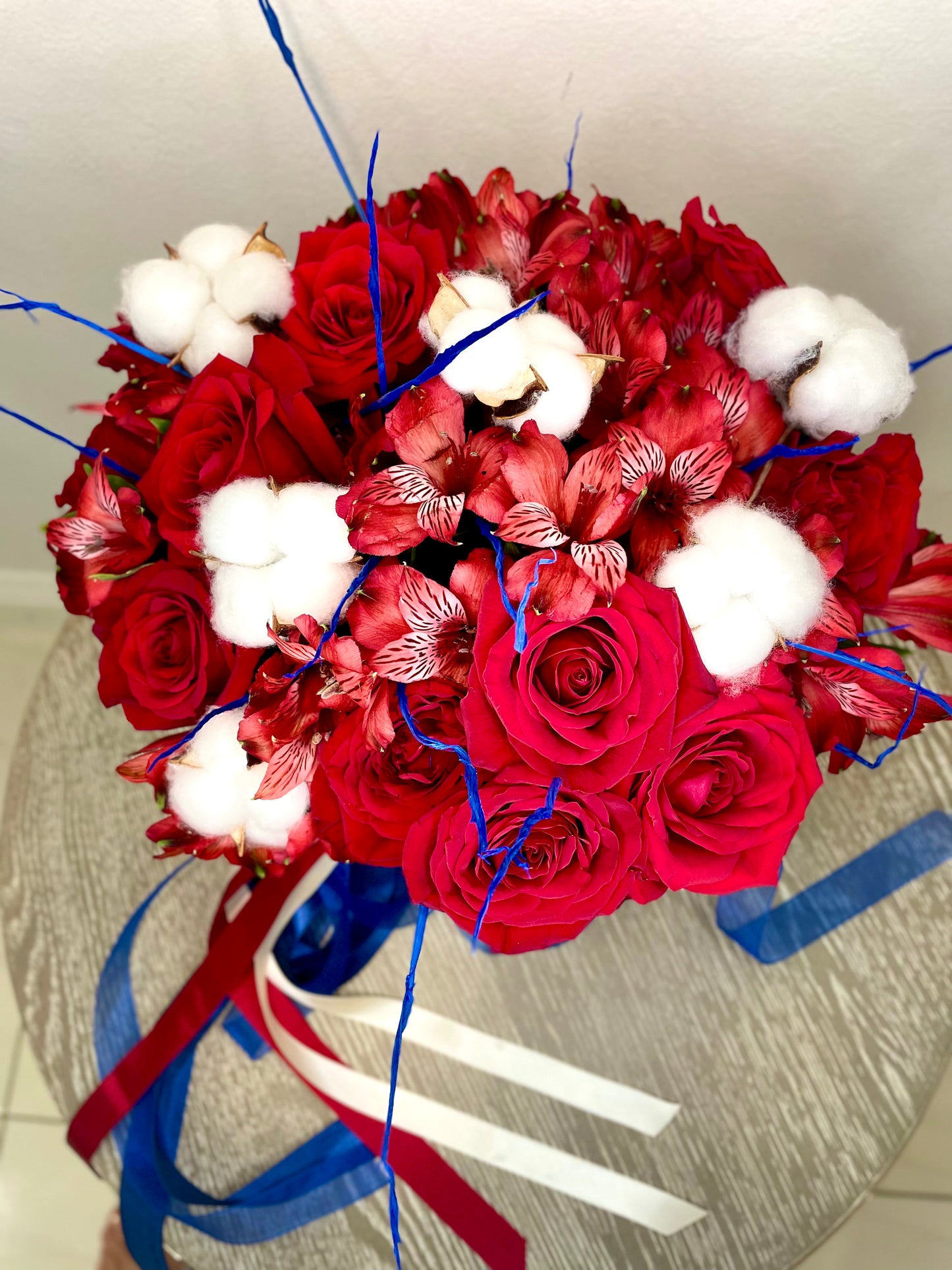 Flower Box "Cotton & Roses"
