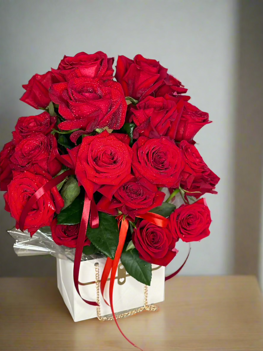 Red Roses Mini Purse