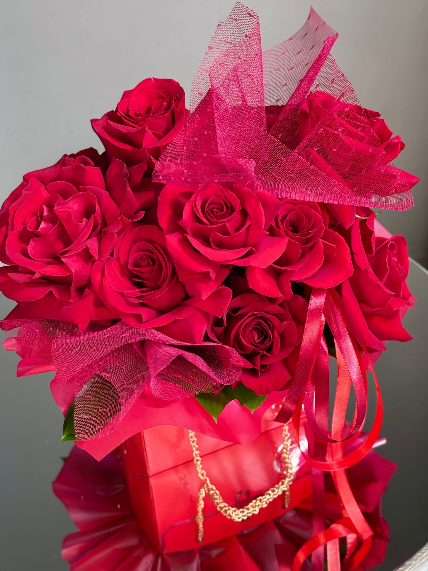 Red Roses Mini Purse