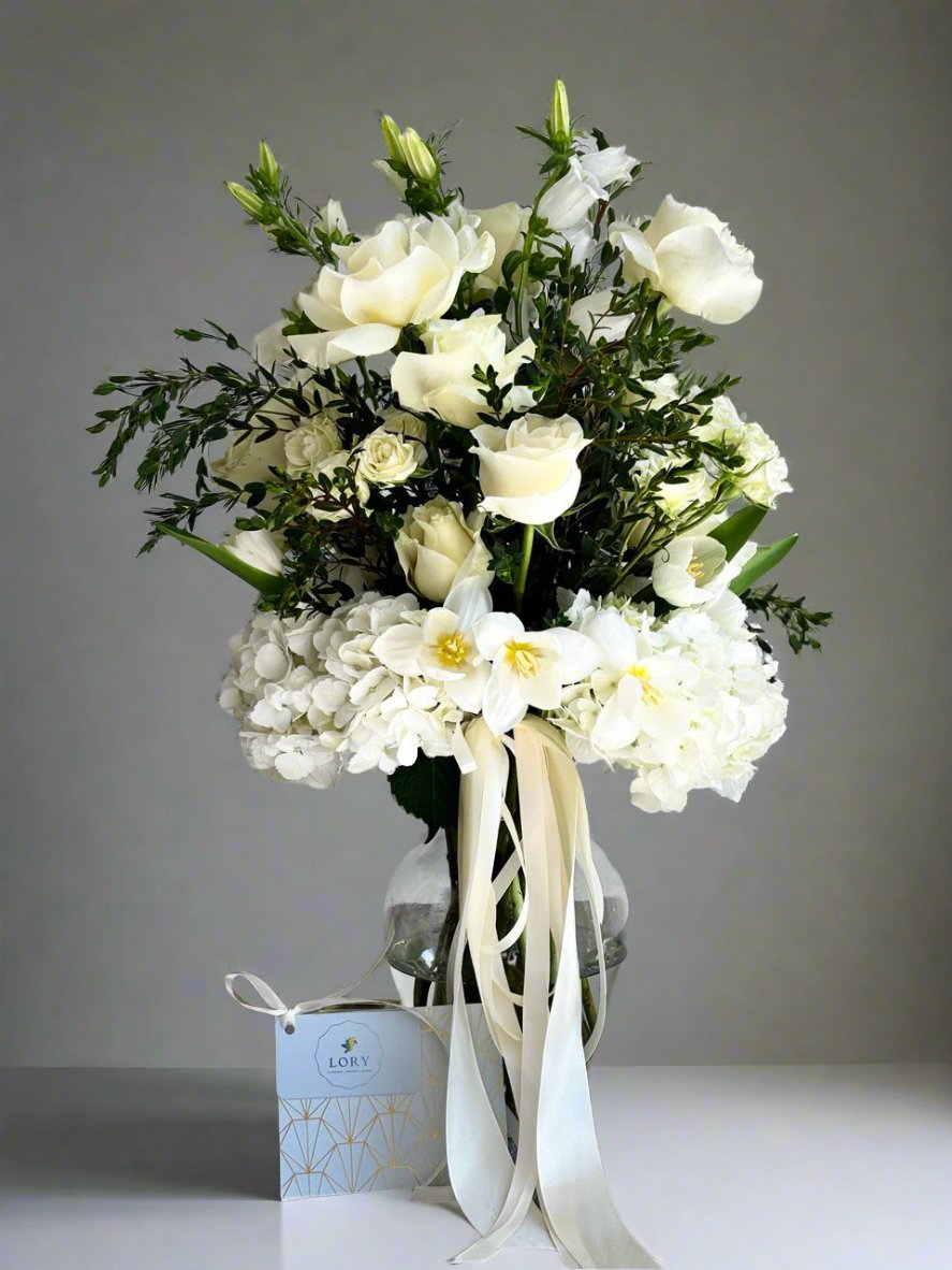 Ramo "Elegancia Blanca"