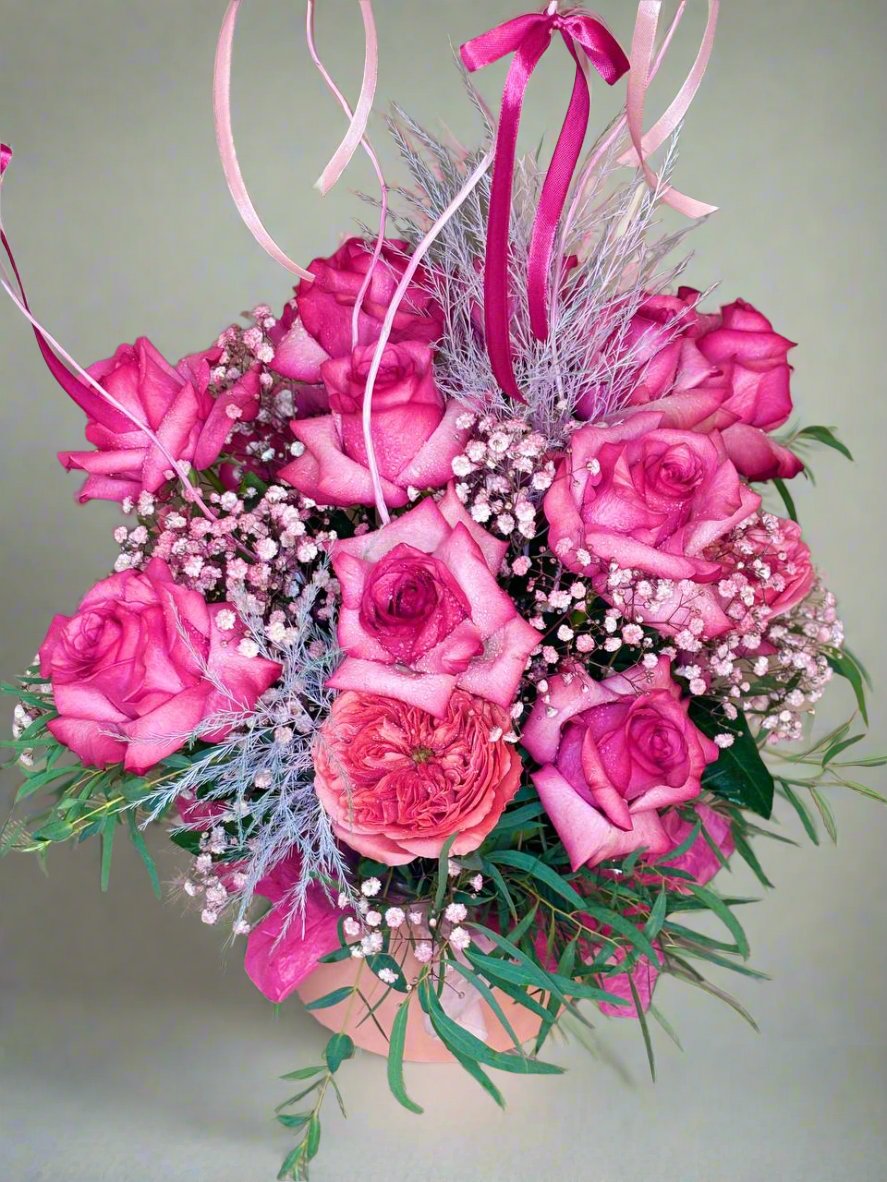 Flower Box "Rosy delight"