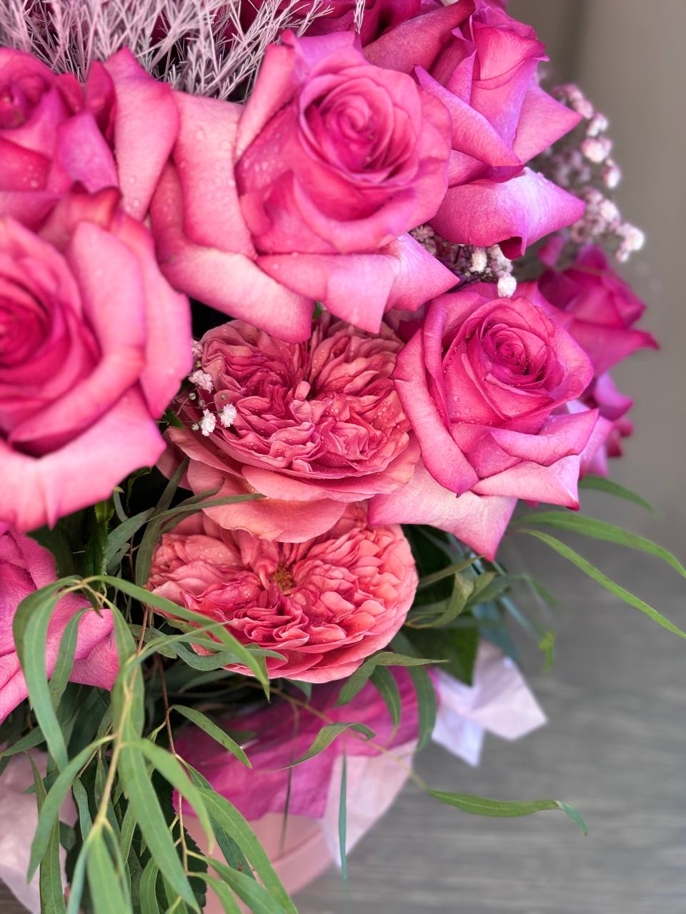 Flower Box "Rosy delight"