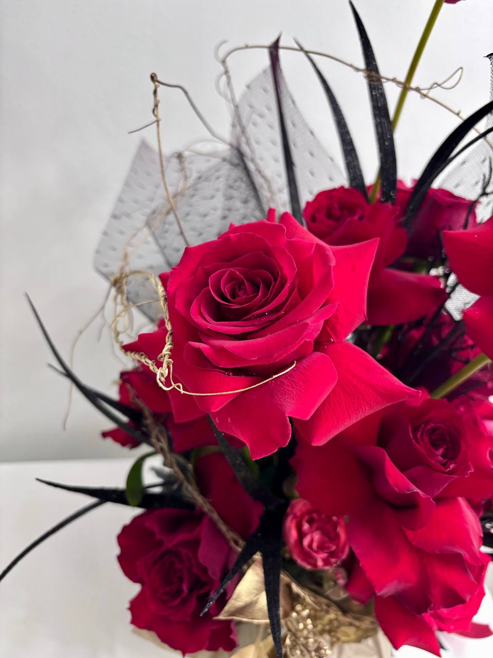 Flower Box "Red Velvet"