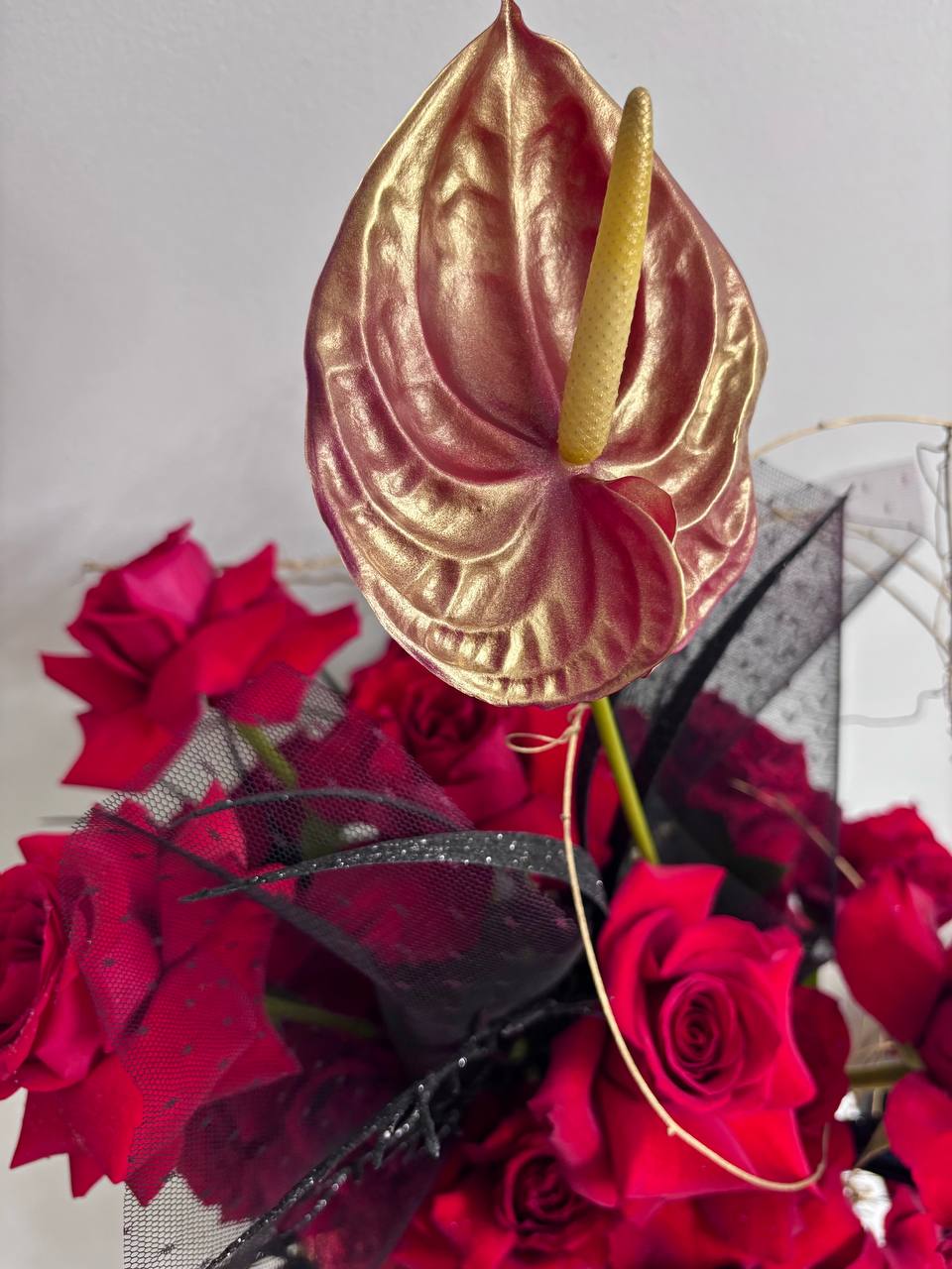 Flower Box "Red Velvet"