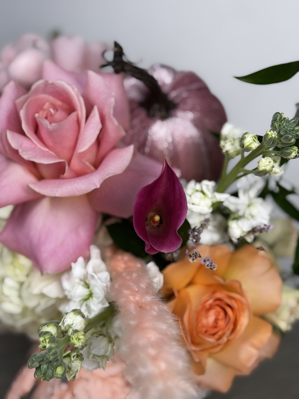 Pink Pumpkin Elegance