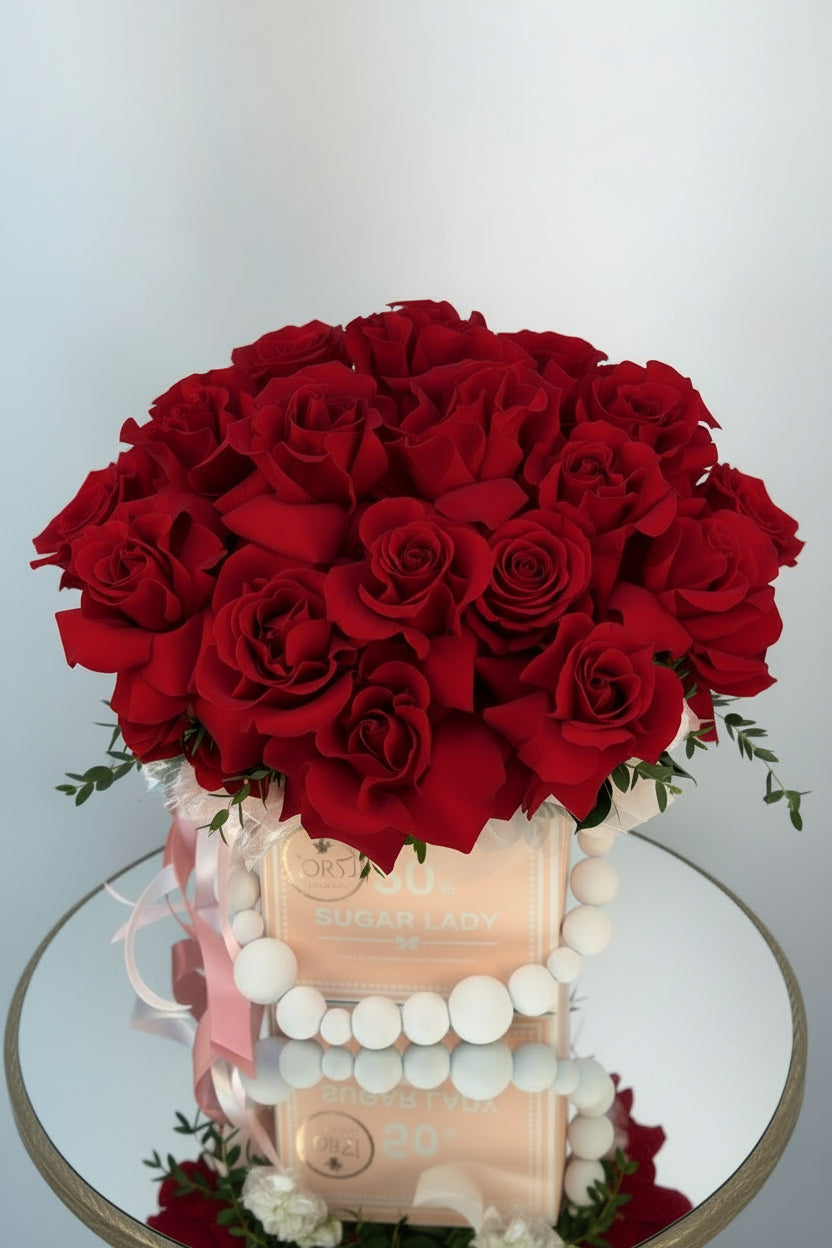 Flower Box "Red Marshmallow"
