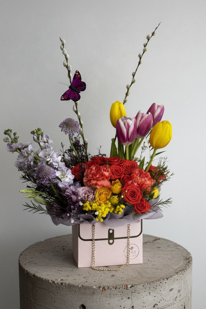 Flower Box "Mini Purse"