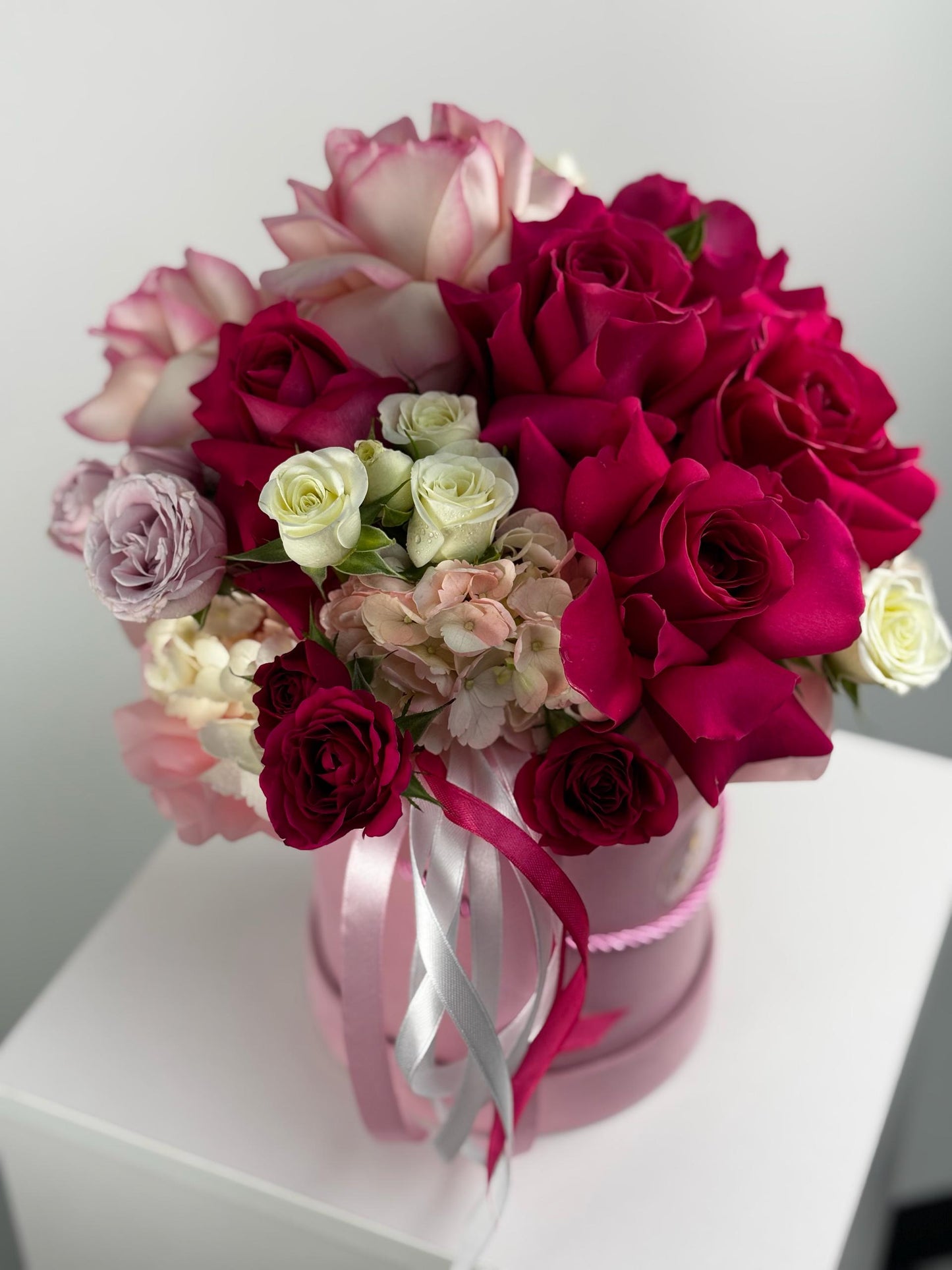 Flowers Box "Cotton Candy"