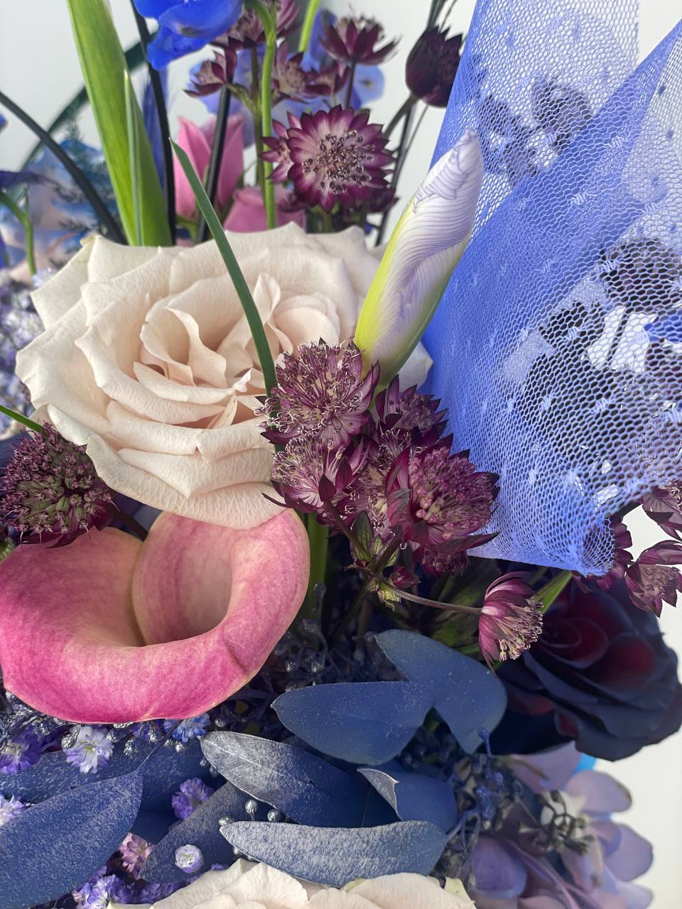 Flower Box "Midnight Blues"