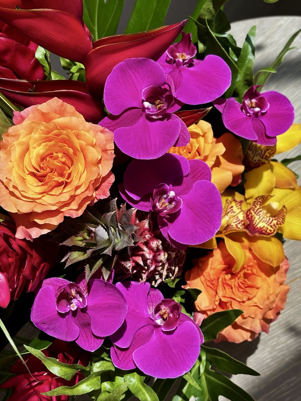 リゾートフラワー Bouquet Exotic Paradise – Lory Flowers