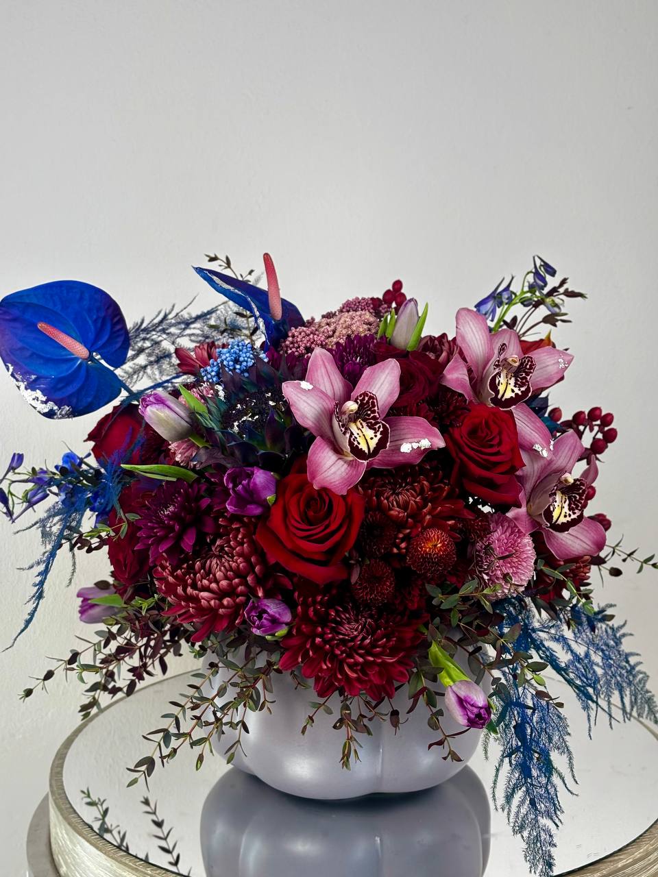 Midnight Pumpkin Elegance