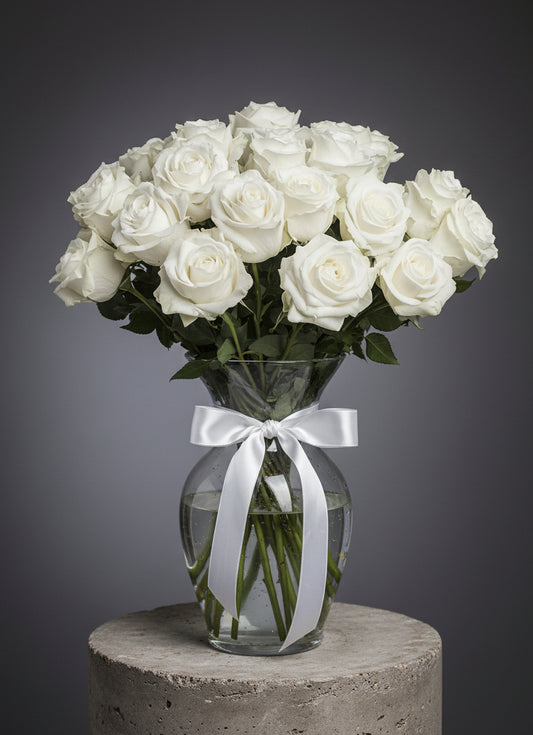 White roses Bouquet