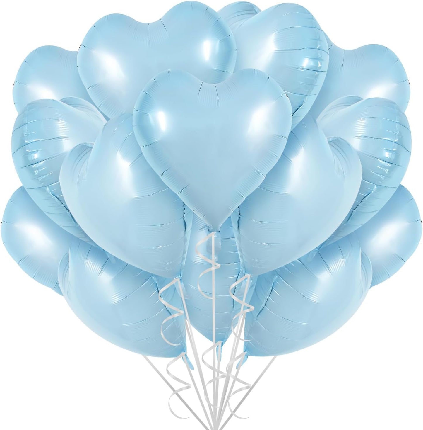 Balloon set "Blue Hearts"