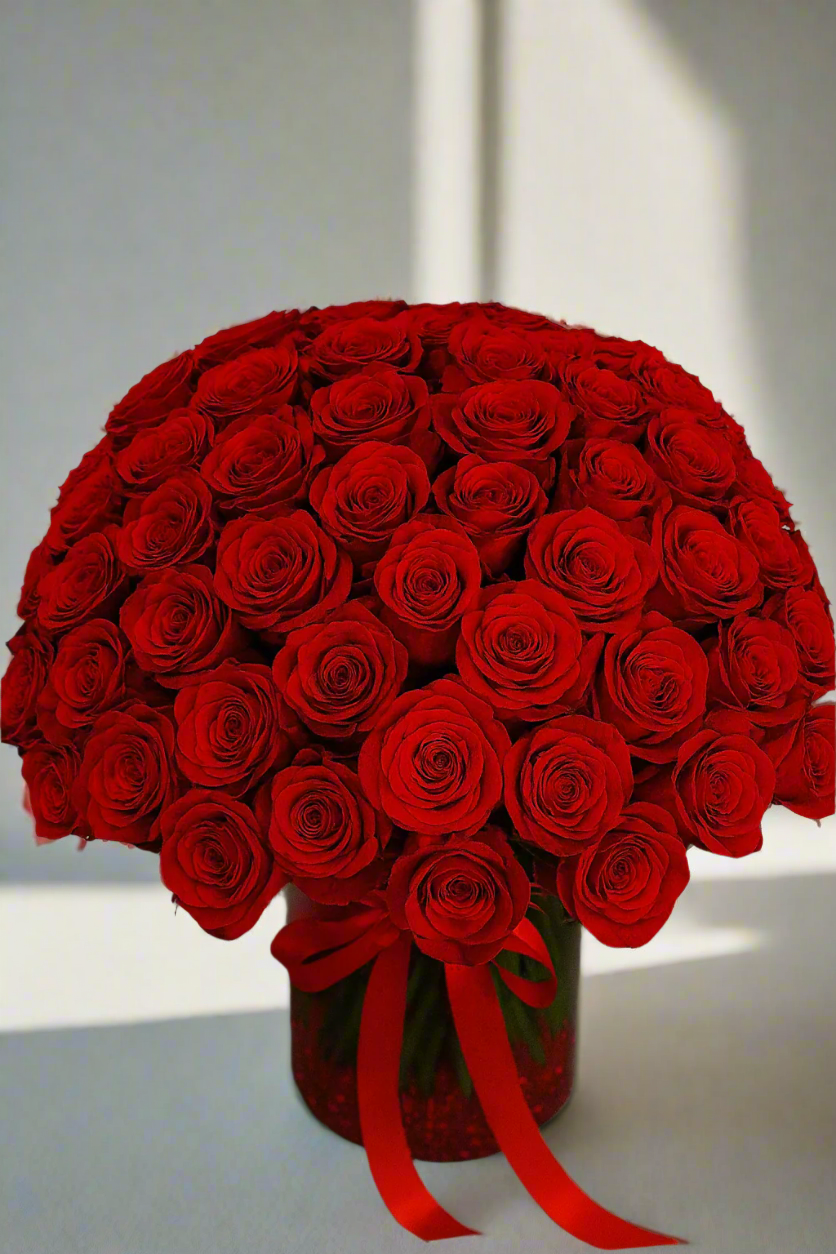 100 Red Roses