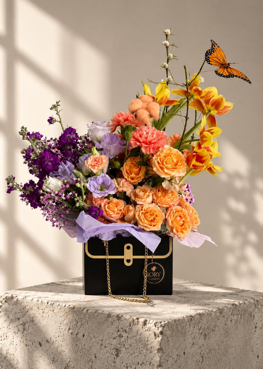 Flower Box Mini Purse
