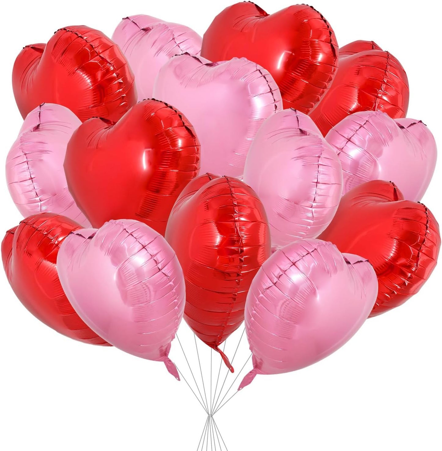 Balloon set "Red & Pink Hearts"