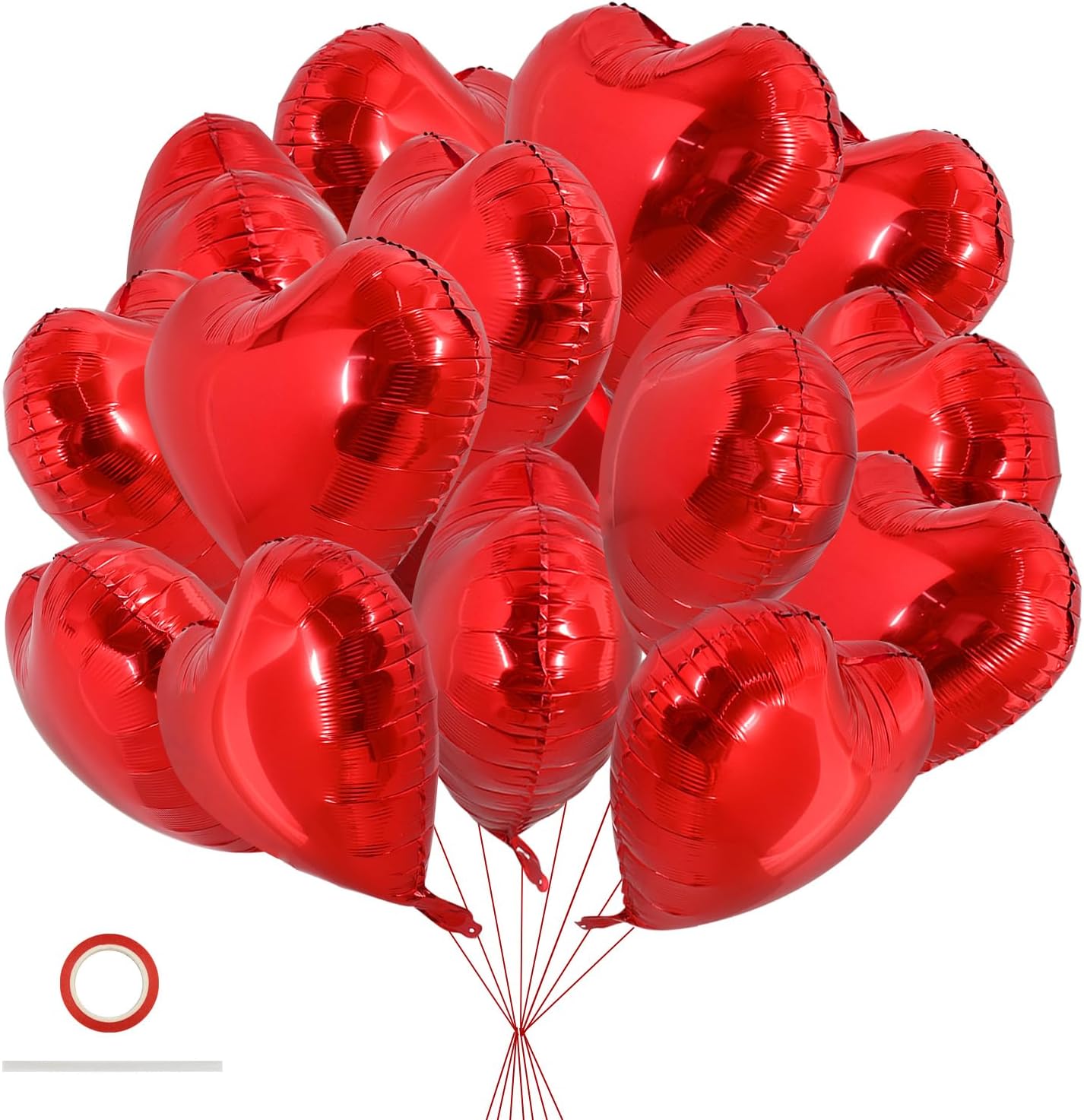 Balloon set "Red Hearts"
