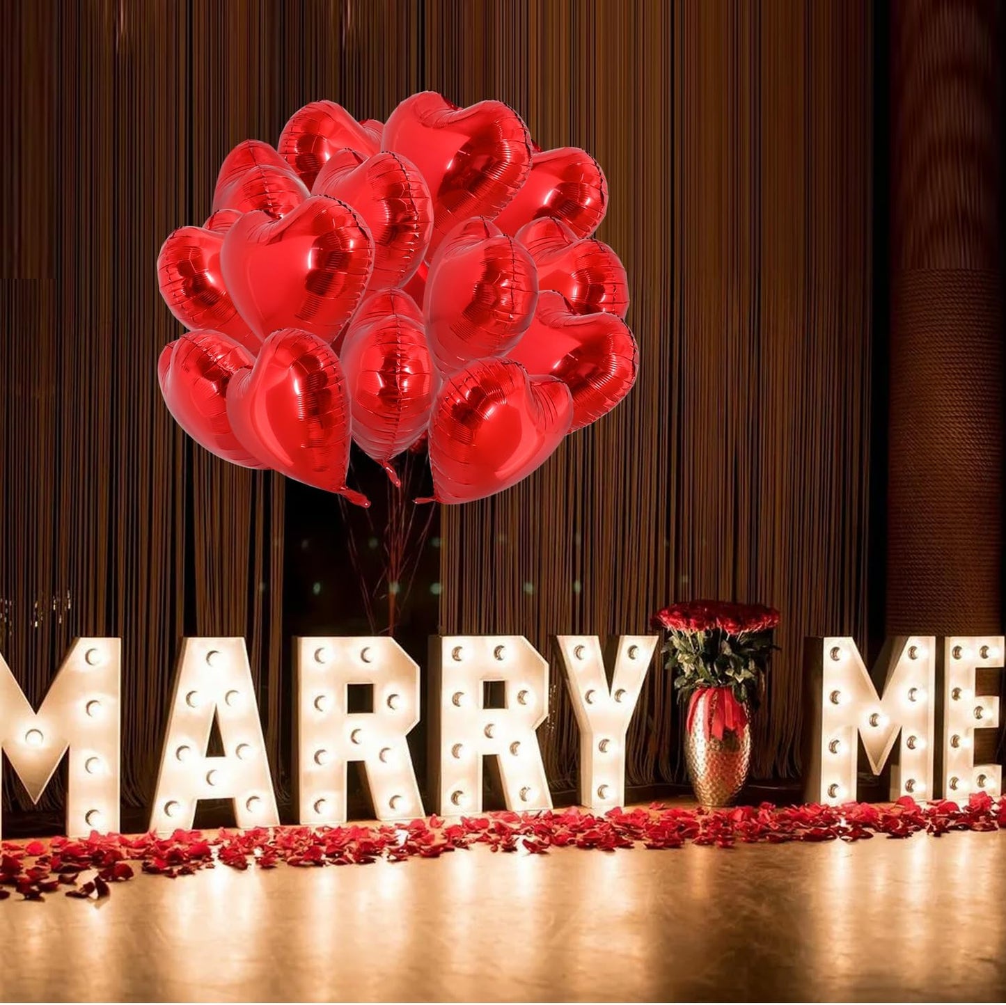 Balloon set "Red Hearts"