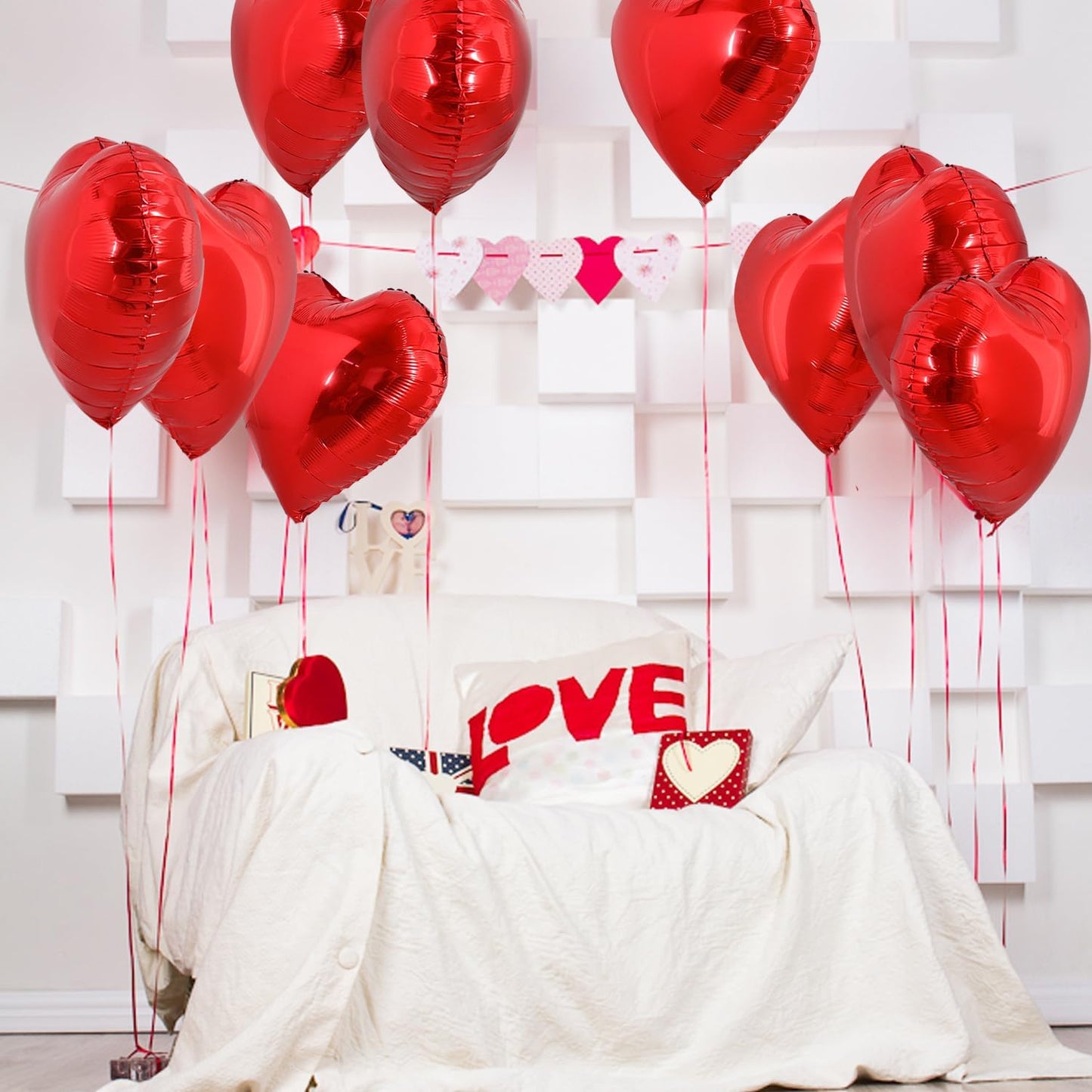 Balloon set "Red Hearts"
