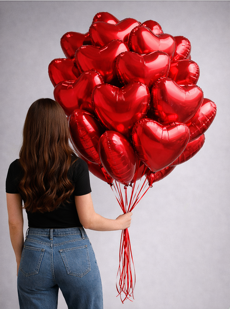 Balloon set "Red Hearts"