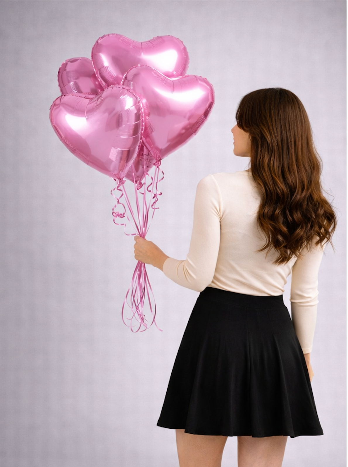 Balloon set "Pink Hearts"