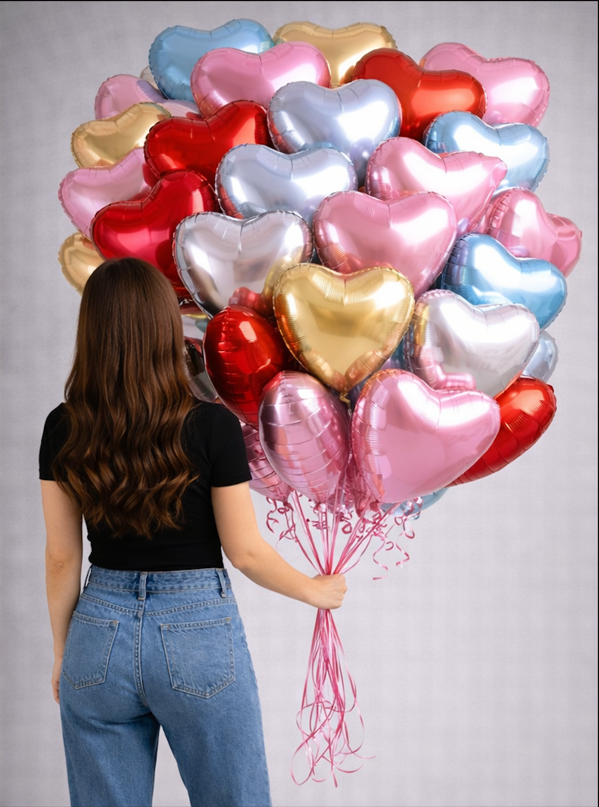 Balloon set "MIX Hearts"