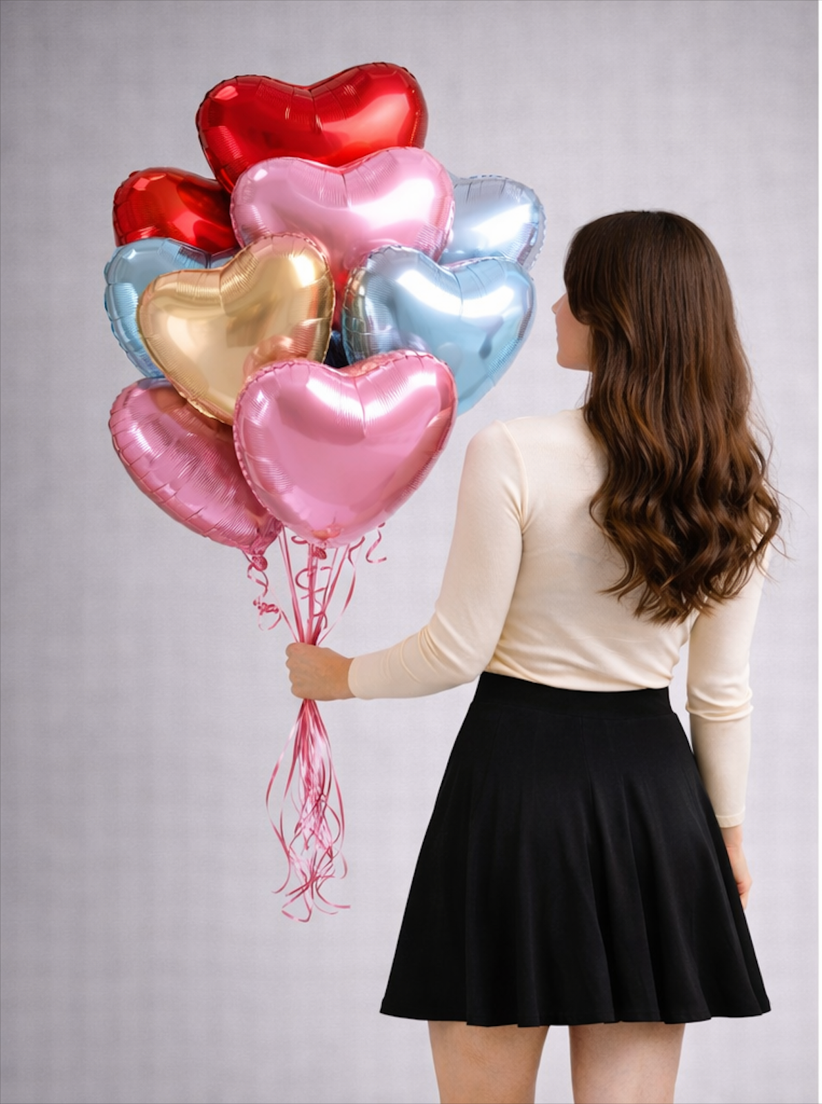 Balloon set "MIX Hearts"