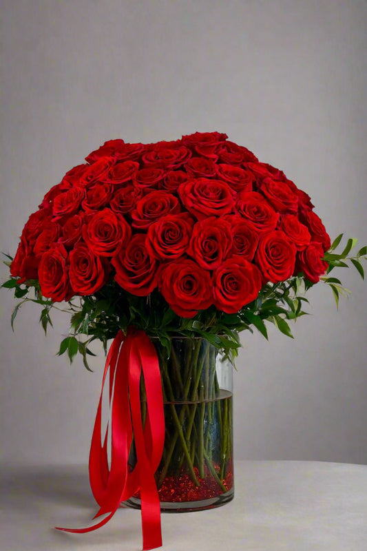 100 Red Roses