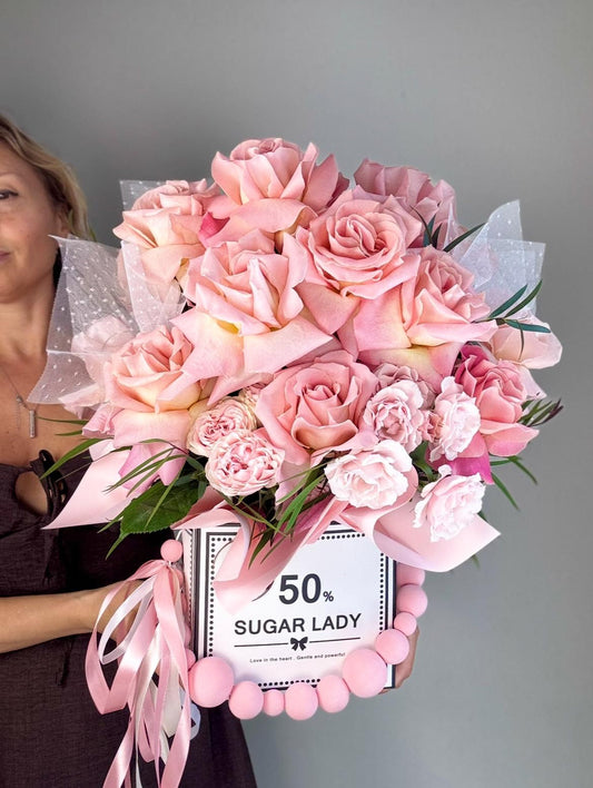 Flower Box "Marshmallow"