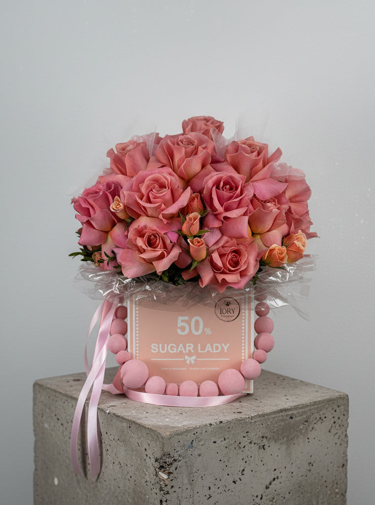 Flower Box "Marshmallow"