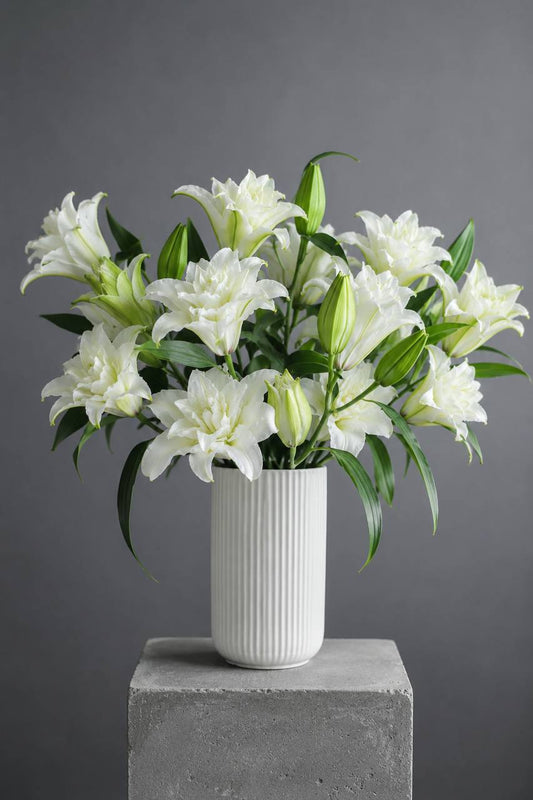 Roselily White Bouquet